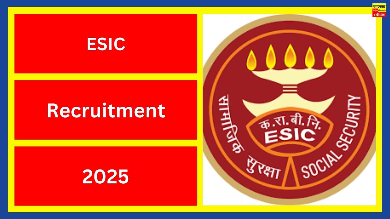 ESIC Recruitment 2025